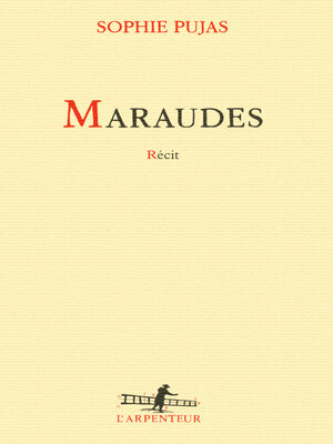 cover image of Maraudes